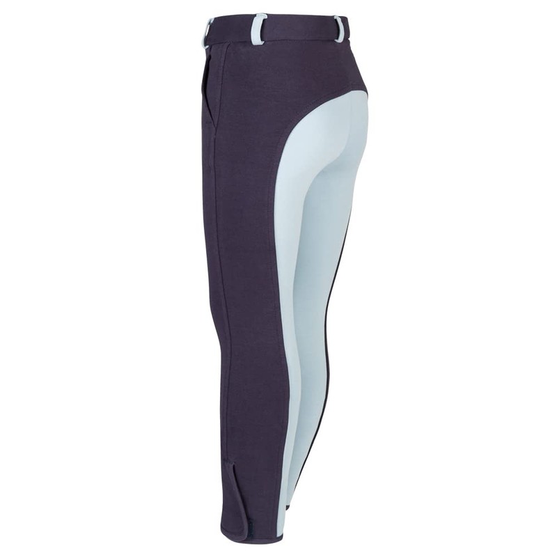 PFIFF 101249 children's breeches Elisa, fabric seat, trendy bicoloured look