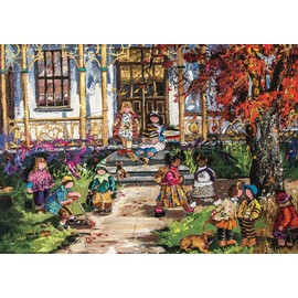 Trefl Pierre Belvédère • 500 Large Piece Puzzle • P. Paquin: The First Day • 68 x 48 cm • World-Class Artists Collection • Jigsaw Family Puzzle Table Game • 670398