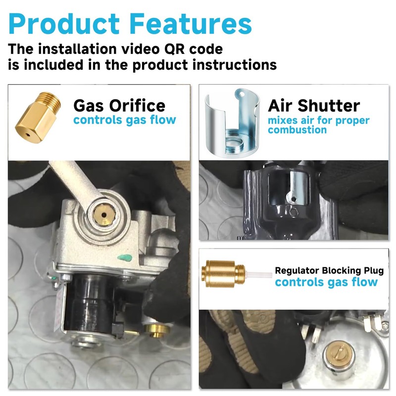 WE25X217 Liquid Propane Conversion Kit for GE Gas Dryers, 100%
