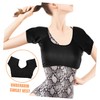Healeved 2pcs Armpit Sweat Vest Underarm Pads for Sweating Washable