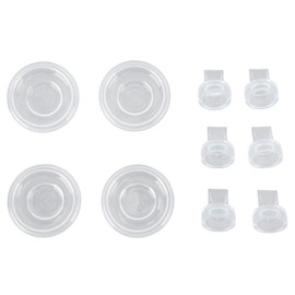 Válvulas de Pico de Pato y Diafragma de Silicona para Extractor de Leche Portátil S9 S12 S9Pro S12Pro, Paquete de 6 Válvulas de Pico de Pato de Silicona y Paquete de 4 Diafragmas