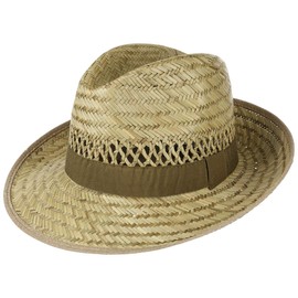 Lipodo Ernte Sei Dank Straw Hat Women/Men - Hat Made of 100% Straw - Sun Hat, Made in Italy - Natural Colour, beige, XL