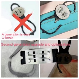 Bicycle Friction Spark Tool Pad, Motorcycle, Bicycle Flint Pad, Skateboard Accessories, Pedal Brake Sparking Foot Pressure Slider Riding Shoe Covers (1 x Shoe Cover + 8 x Flint Cushion)