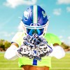 Battle Sports Graffiti Doom Wide Receiver Football Gloves, Ultra Stick