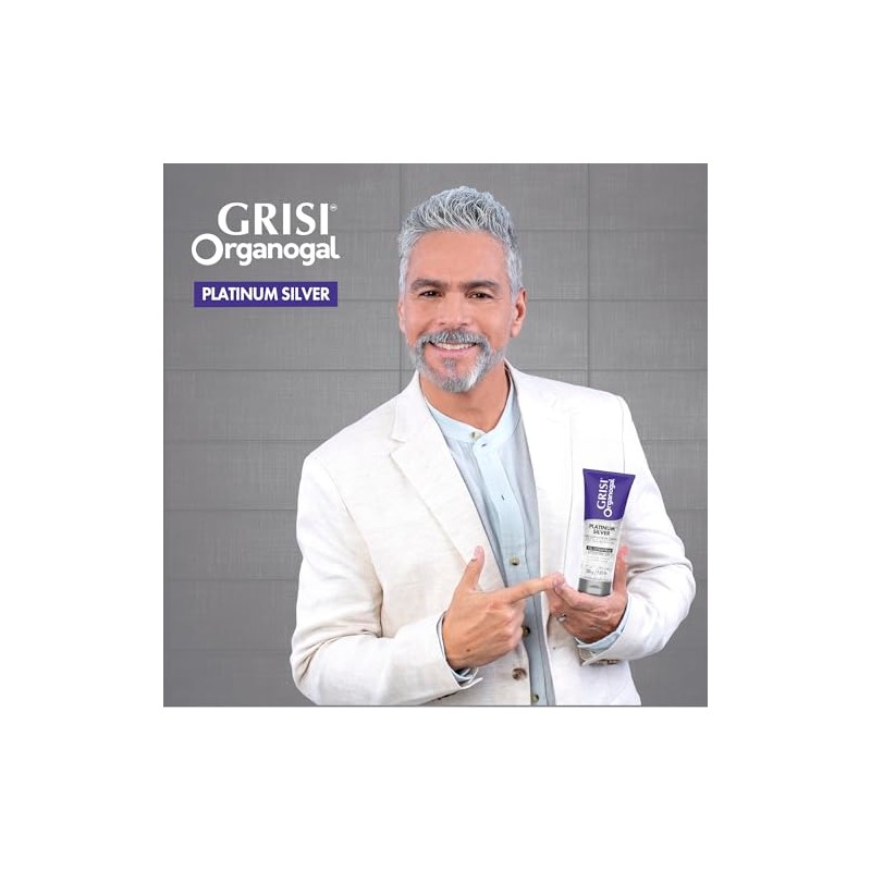 Organogal Grisi, Gel Extra Firme, Silver, 200 ml