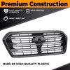 YLT Auto Glossy Black Front Bumper Upper Grille For 2019