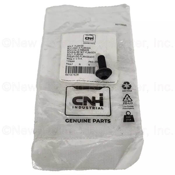 New Holland Flange Bolt Part # 84187826