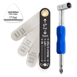 Music Nomad Truss - Kit de medición y ajuste para guitarras Taylor