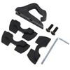 Universal Electric Scooter Damper Accessories Set with Hook ABS Rubber