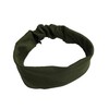 Satin Life Satin Lined Headband, Protective Style (Olive Green)