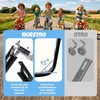 GWMWON Llantitas Bicicleta Llantas Entrenadoras,Ruedas de Entrenamiento LED