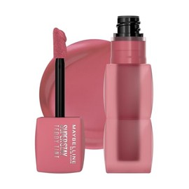 Maybelline Super Stay Teddy Tint, Tinta para Labios Mate Difuminado, Larga Duración 12 Horas, Textura Suave, No Transfiere, A Prueba de Bebidas y Beso