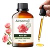 Airoomoil Pure Rose Essential Oil, 100% Pure Natural Rose Essential