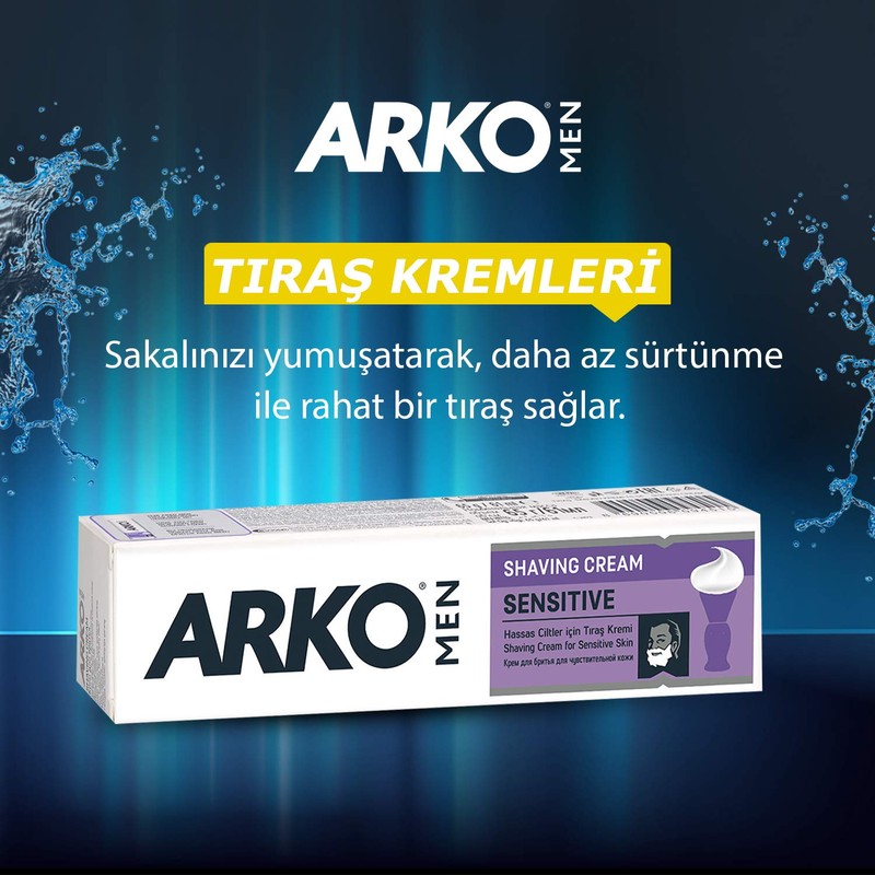 Arko 100g Shaving Cream Extra Sensitive