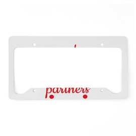 CafePress Ghost Hunting Partner Aluminum License Plate Frame, License Tag Holder