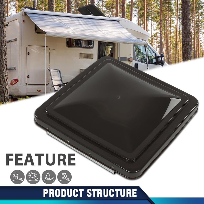 PIT66 New 14" x 14" Replacement Roof Vent Cover Camper