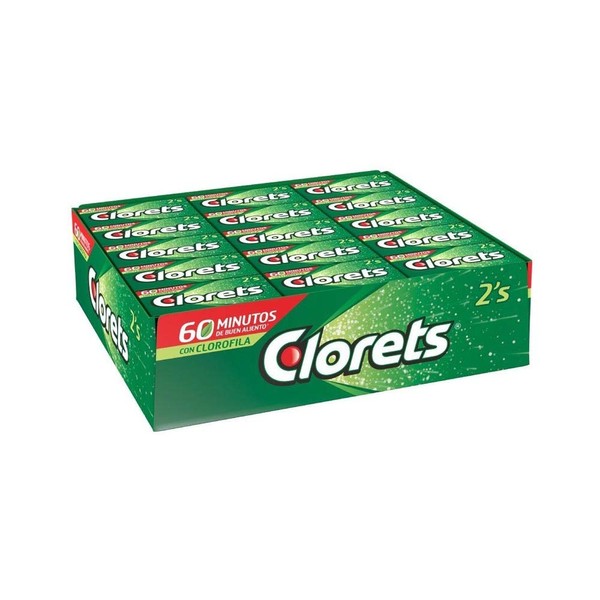 Clorets, 2´S de 2.8 gramos, Paquete de 60