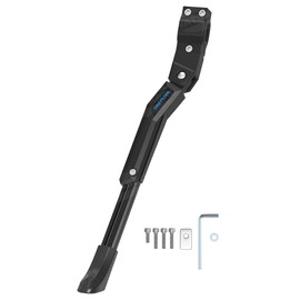WATSABRO Bicycle Stand 24-29 Inches, Non-Slip Side Stand, Height Adjustable, Stable Bicycle Stand for Mountain Bike, Trekking Bike, City Bike