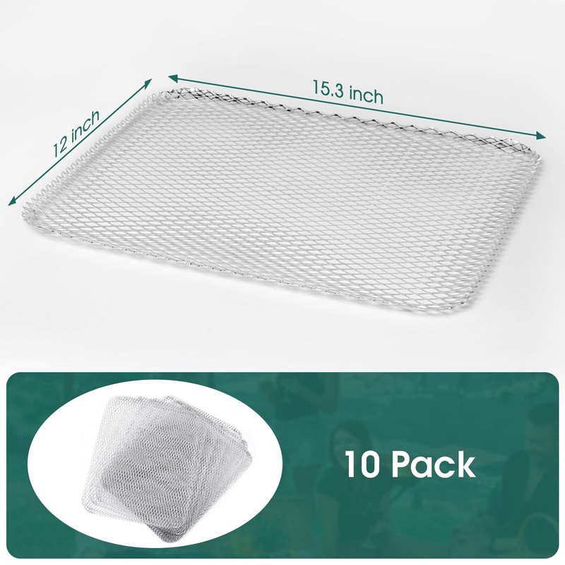 aglehome Grill Topper, Grill BBQ Disposable Grill Toppers, 10 Pack