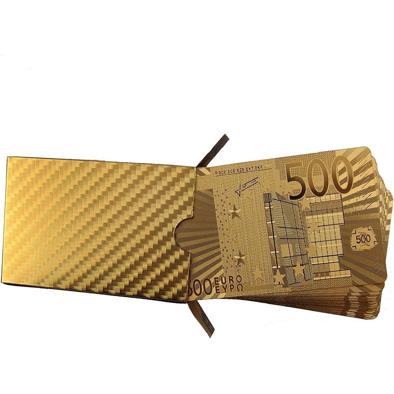 Mr. Gadget's Solutions Set of 500 Euro Design In Gold,