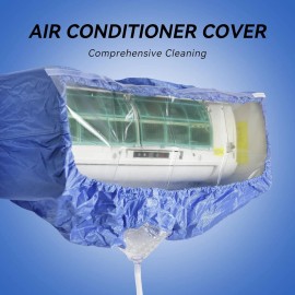 FavorCOOL Split Air Conditioning Cleaning Waterproof Clean Cover Bag Dust Wash - length of 70-100CM (27.5- 39 in)
