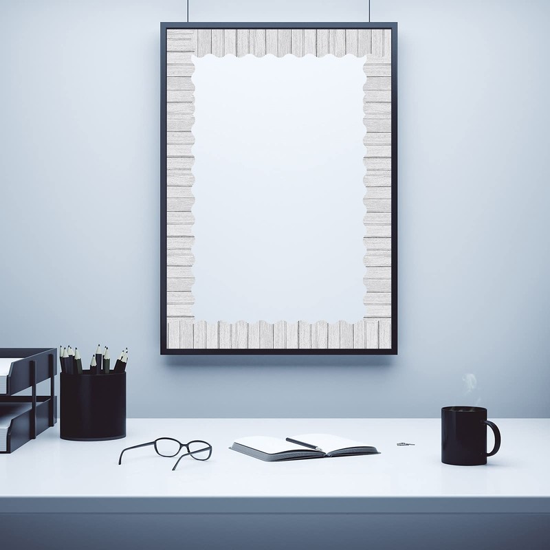 Self Adhesive Wood Bulletin Board Borders Rustic Classroom Bulletin Border
