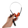 TEHAUX Lightweight Retro Ear Headphones for Students with Adjustable Headband