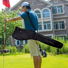 Carry Golf Bag - Golfer Travel Bag with Several Clubs | Adjustable Portable Practice Case Lightweight Sports Accessories with Strap for Men, Women & Adult