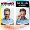 Sightline 6005 Progressive Reading Glasses – Multifocus Magnification Lenses –
