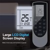 HZIME New YAN1F1 Replacement AC A/C Remote Control Compatible for
