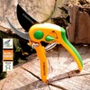 GRÜNTEK Secateurs FLAMINGO, TEFLON coated blade, ADJUSTABLE WIDTH, bypass pruning