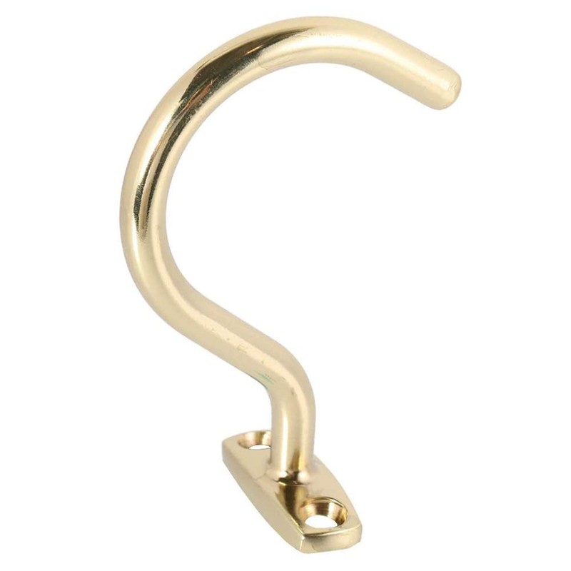 POFET 2pcs Snooker Hook Gold Snooker Billiard Table Cue Brass