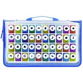 ECR4Kids Shapes and Designs Kraft Paper Punch Set, 40 Pieces