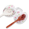 TEATALK Spoon Rest for Stove Top: Ceramic Spoon Holder, Cooking