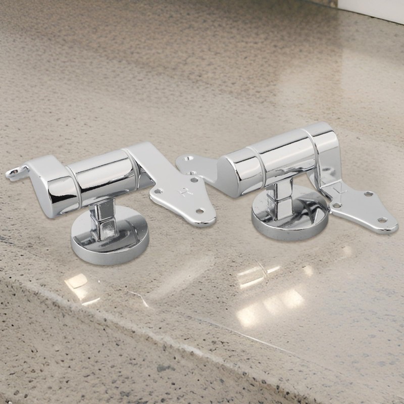 Triangle Hinge for Toilet Lid Reliable Slow Fall Toilet Seat