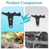 Atunee Felling Dog Spike Chain Catcher Kit Fit for Husqvarna