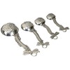 Ganz 4-Piece Set, Dragonflies Measuring Spoon, One Size, silver