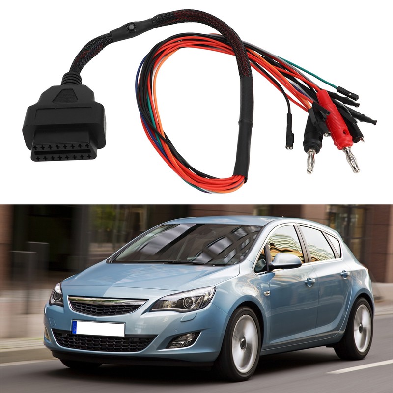 OBD2 Breakout Tricore Cable 12V 16Pin Flexible ECU Programming Workbench