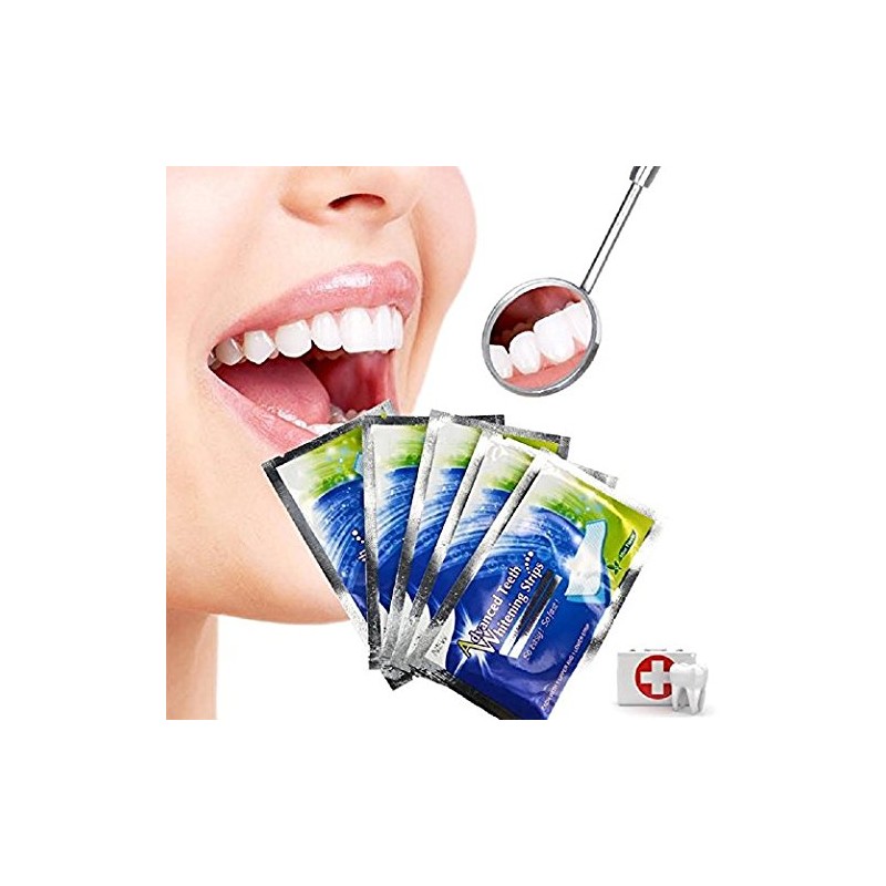 KAV PLUS 28 Professional Advanced Teeth WHITENING Strips Home Tooth