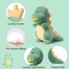 Adorlynetty Big Dinosaur Plush Toy, 15.7" Dinosaur Stuffed Animal, Cute