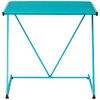 Urban Lifestyle Z-Shaped Student Desk, Aqua