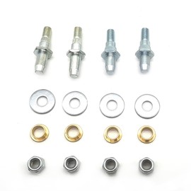 DOUQANG Repair Door Hinge Pin and Bushing Assembly Kit Compatible with Chevy GMC 1999-2007 Avalanche Sierra Silverado Suburban Tahoe Yukon Escalade Truck SUV Replaces 19299324,89025539,38453