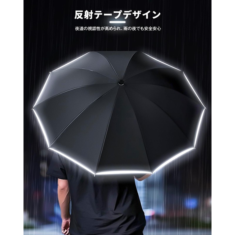 Folding Umbrella, One-Touch Automatic Opening/Closing, 10 Ribs, High Density 310T
