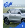 LUJUNTEC Exterior Door Handle Covers Compatible with 2016-2022 for Toyota