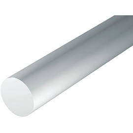 Evergreen 70EG214 Scale Model Plastic Rod, Rod, Diameter 0.1 inches (3.2 mm), Pack of 4, Model Material