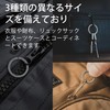 [KeyUnity] KA19 Titanium Key Ring for Men Key/Hanging Ring 17.5mm/25mm/33mm