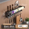 VaNaeni Hanging Wall Mount Knife Wall Mount,Kitchen Utensil Hanger,Space-Saving Kitchen