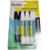 Barrilito Pintacaras Crayón Maquillaje, Rosto, Cuerpo, Blanco Y Negro
