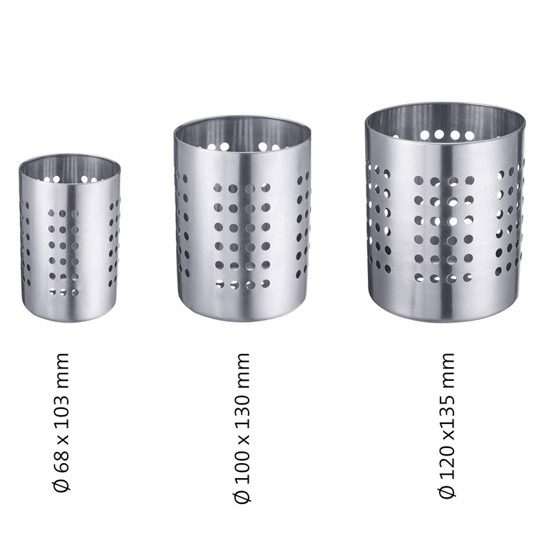 Westmark Cutlery/Utensil Holder, round, diameter: 10 cm, height: 13 cm,