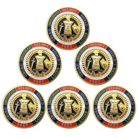 Armor of God Challenge Coin Collection Commemorative Coin (Pack of 6)